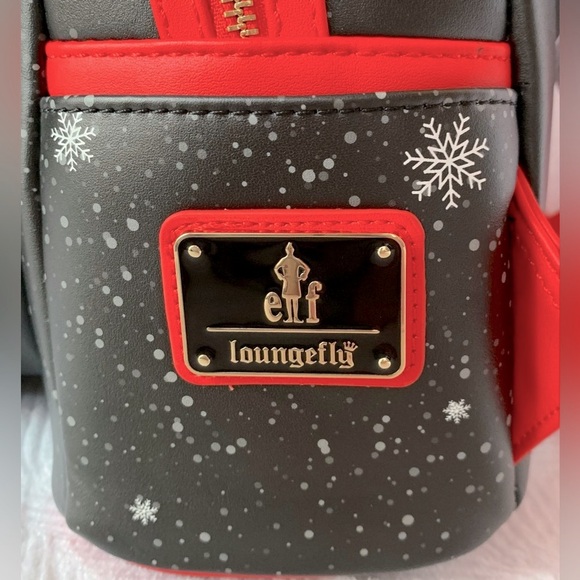 Loungefly Buddy The Elf Light Up Clausometer Backpack - Picture 4 of 13